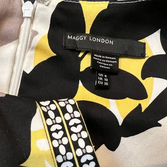MAGGY LONDON DRESS. Size 6 NWT - Picture 3 of 8